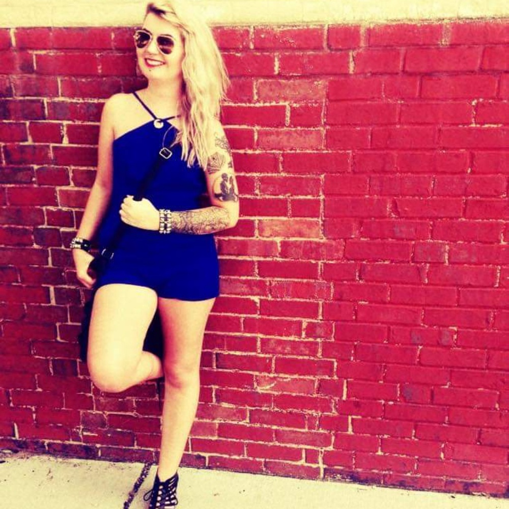 *Available!* Sexy blue romper from photoshoot